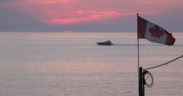 Lake Huron sunset