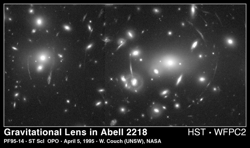 gravitational lensing photo