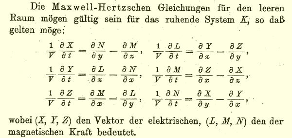 Maxwell equations before transformation