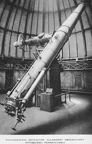 Old Thaw Telescope postcard