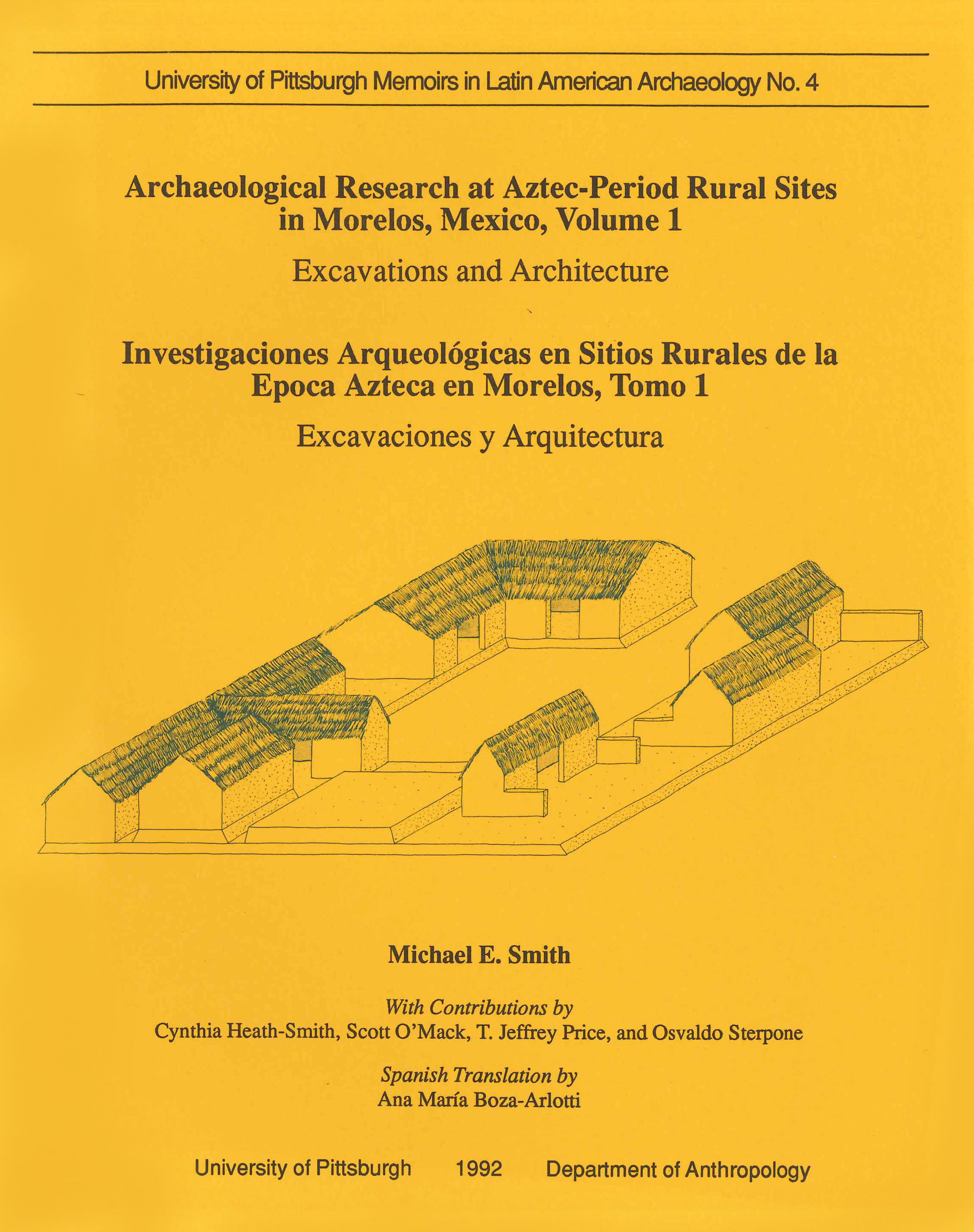 Aztec Morelos, volume 1, cover