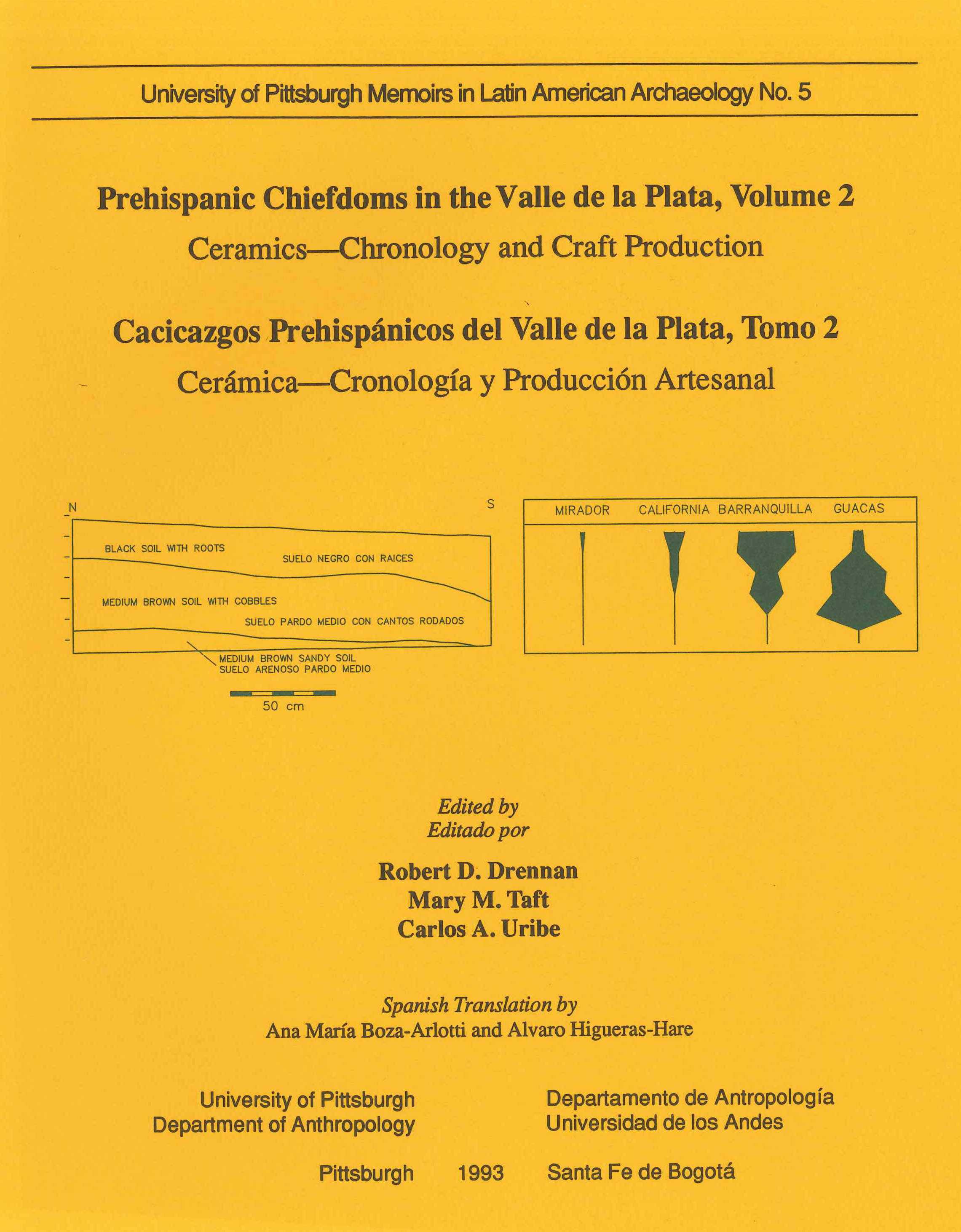La Plata Chiefdoms, volume 2, cover