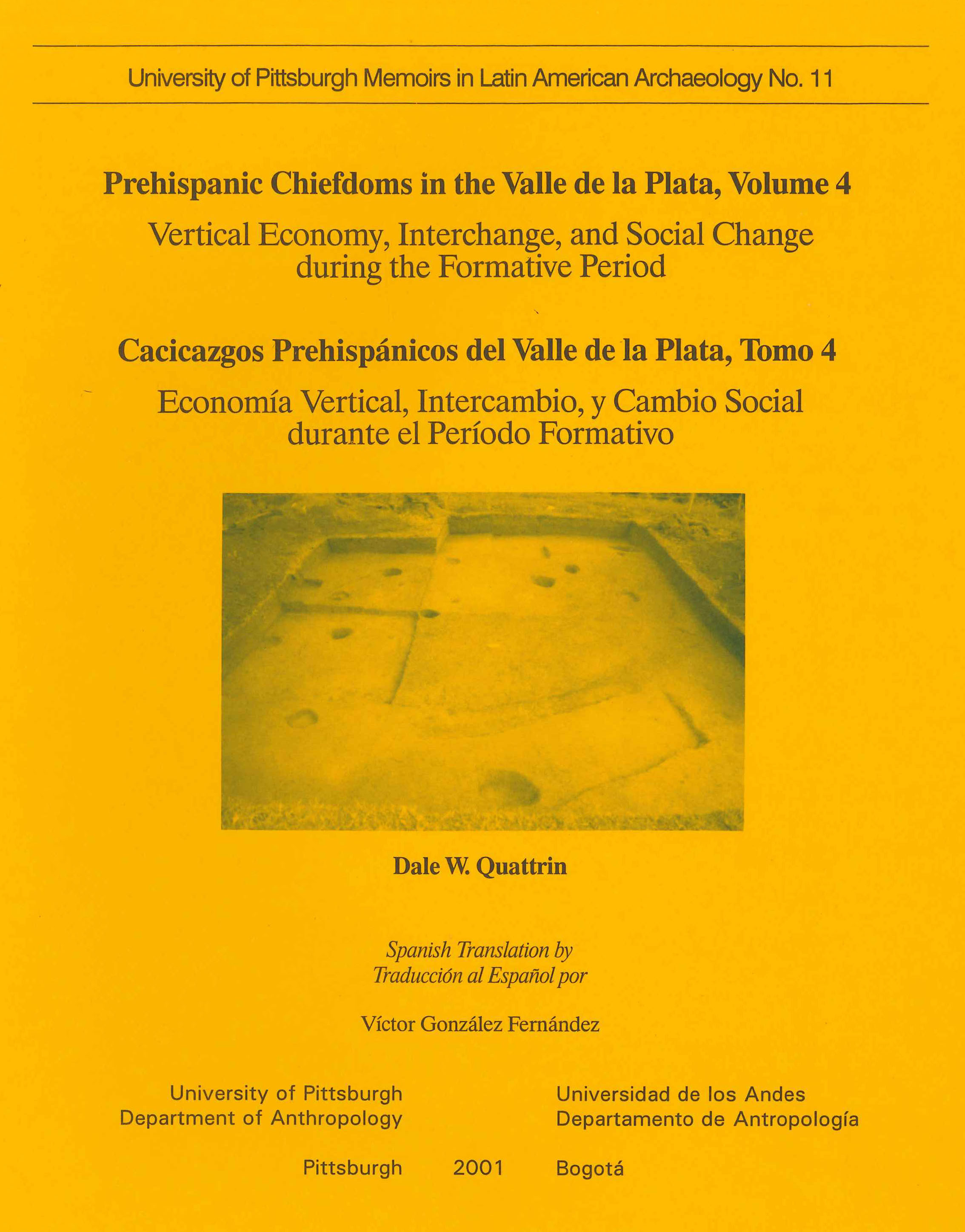 La Plata Chiefdoms, volume 4 cover