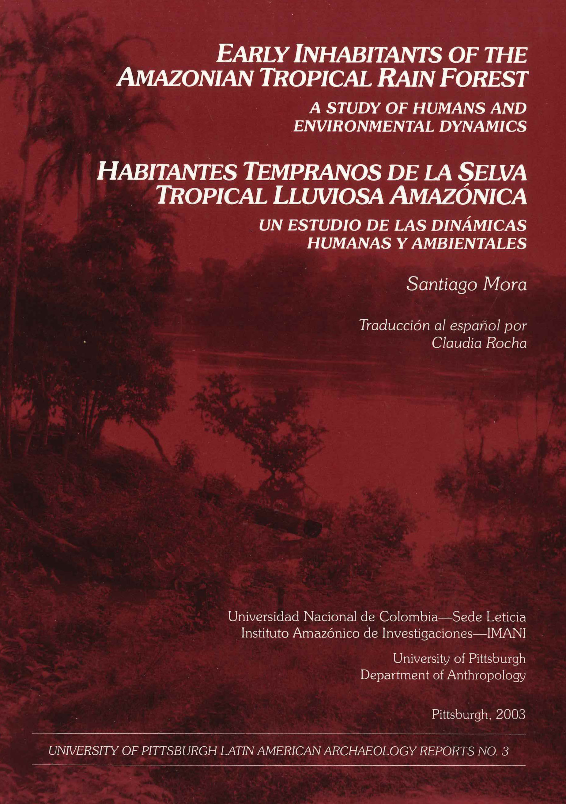 Early inhabitants in Amazonian Tropical rain Forest, report 3 cover