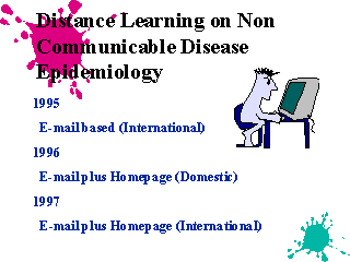 distance learning phd epidemiology