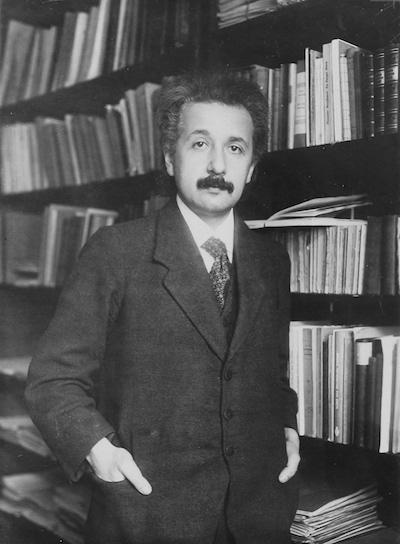 Einstein in 1916