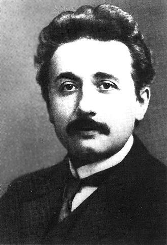 Einstein in 1912