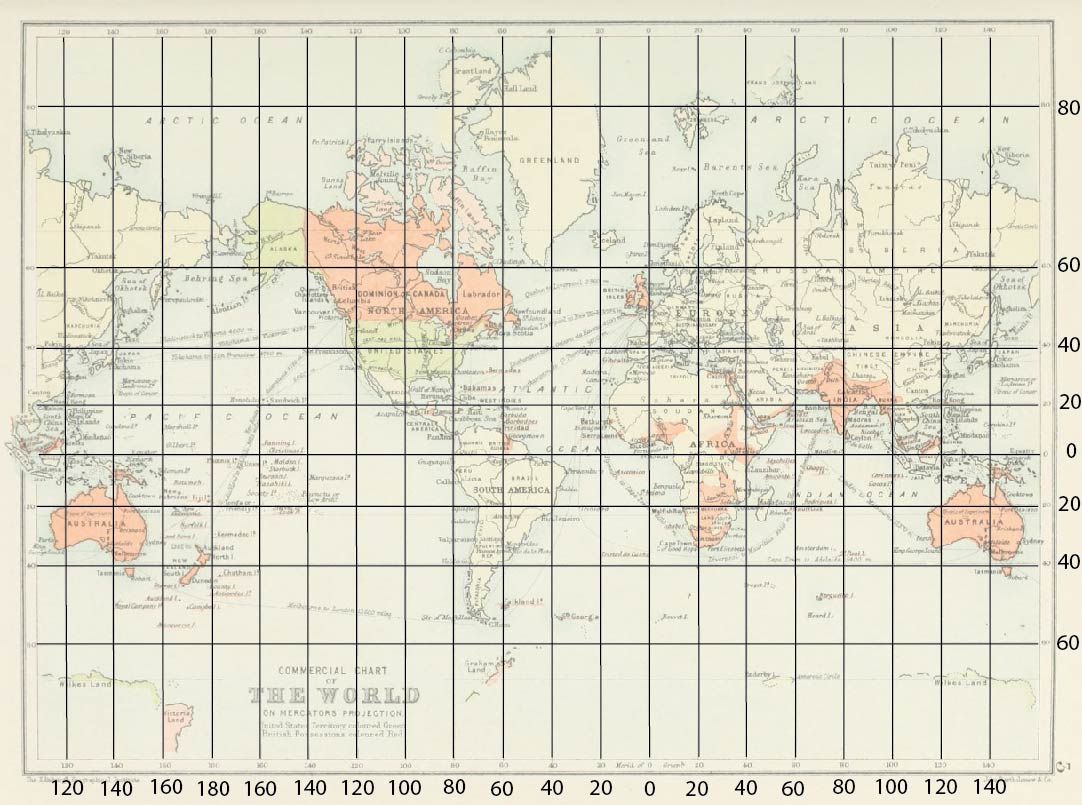 Mercator lines