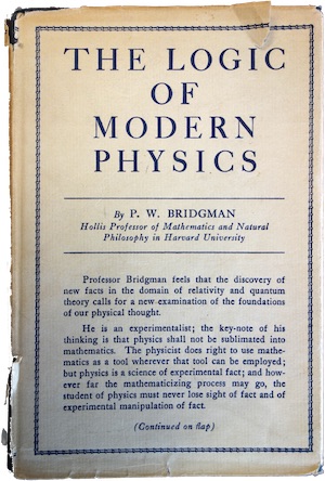 Bridgman's volume