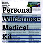 WEMSI Personal Wilderness Medical Kit