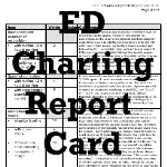 ED Continuous-Speech Charting Report Card