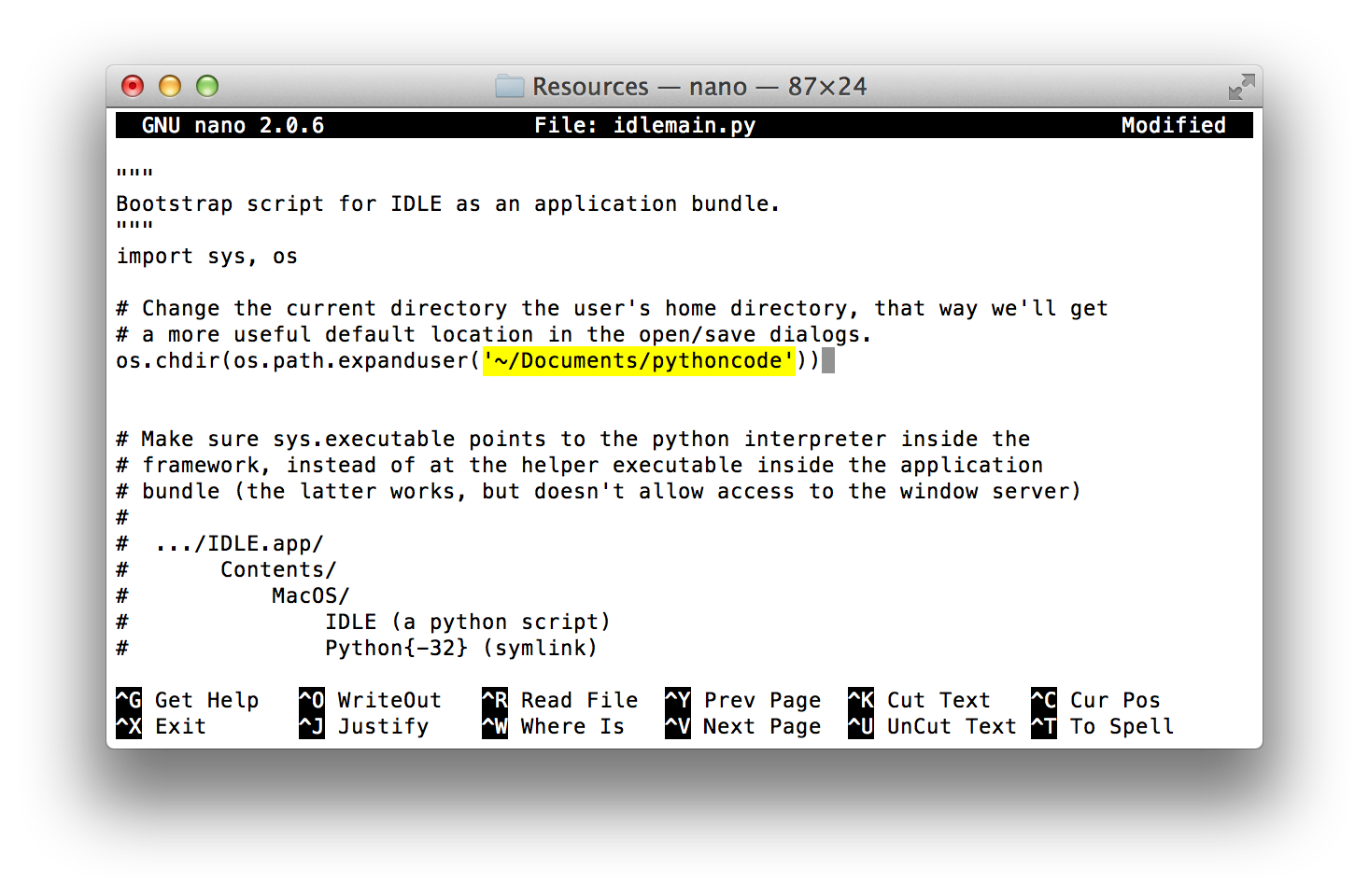 create a folder on mac desktop python