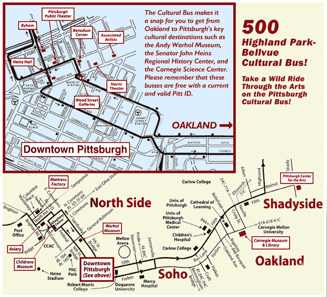 500 PAT bus route