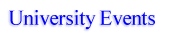 University Events