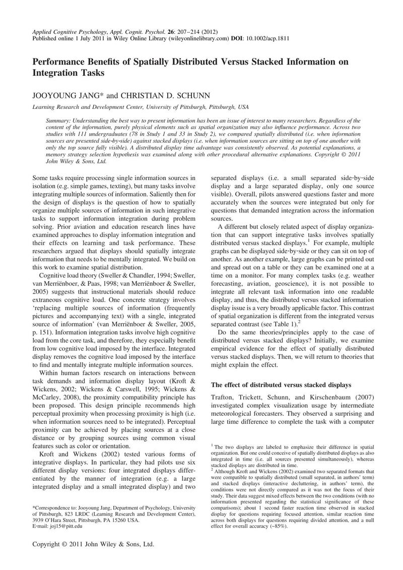 First page preview