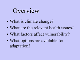 I Then Consider What Factors Affect Vulnerability To Climate Change And ...