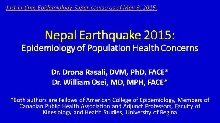 Search for more Supercourse Lectures