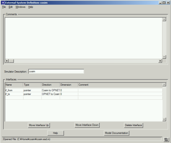 External System
Definition